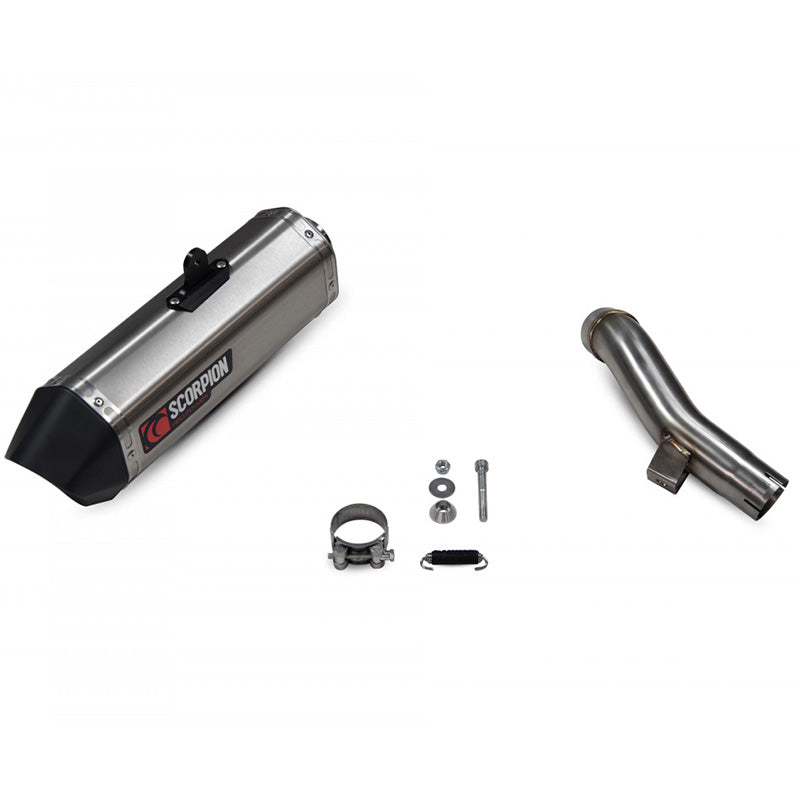 Load image into Gallery viewer, 
Versys 1000 / SE / Tourer / GT Serket Parallel Slip-on Brushed Stainless 19-23
