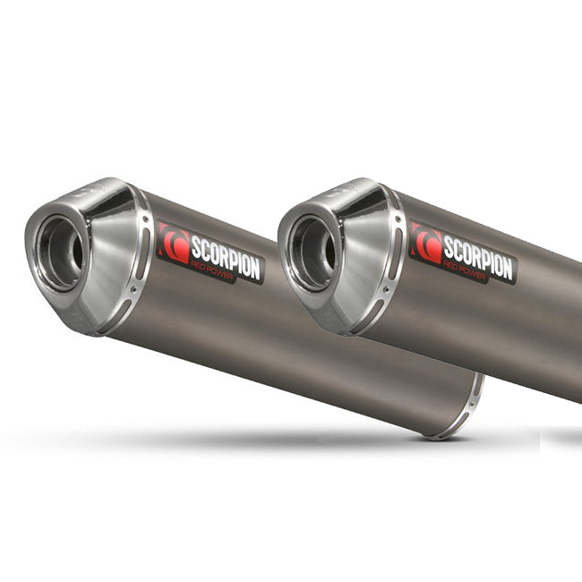 Load image into Gallery viewer, SCORPION Factory Titanium Round Pair
