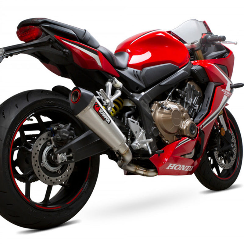 Load image into Gallery viewer, SERKET TAPER FULL SYSTEM STAINLEES STEEL, HONDA CBR 650 R 21-CURRENT
2021 - 2022
