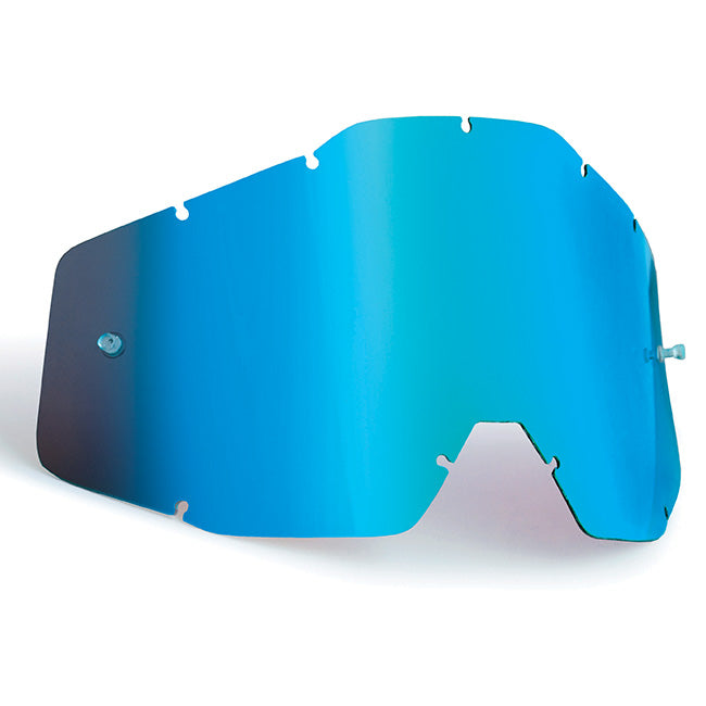 Load image into Gallery viewer, FMF POWERBOMB/POWERCORE Lens Anti-Fog Blue Mirror/Blue
