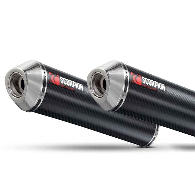 Load image into Gallery viewer, SCORPION Factory Carbon Round Pair
