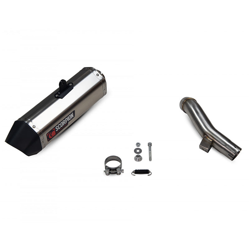 Load image into Gallery viewer, Versys 1000 / SE / Tourer / GT Serket Parallel Slip-on Titanium 2019-2023
