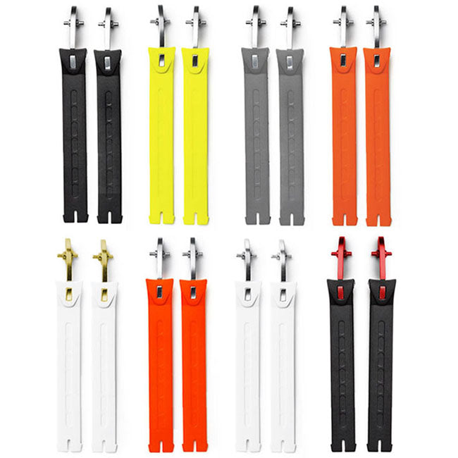 Load image into Gallery viewer, Sidi strap Gold/white long
