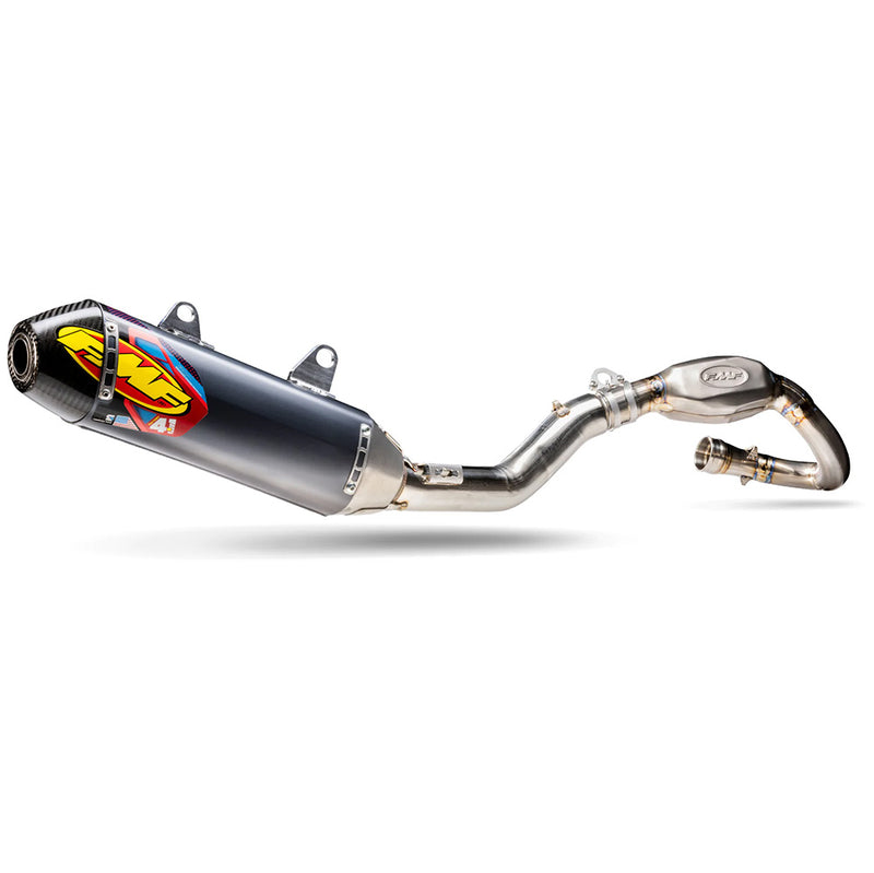 Load image into Gallery viewer, STAINLESS STEEL ALUM. FACT-4.1 RCT W/R.CARBON CAP FULL SYSTEM 042405

