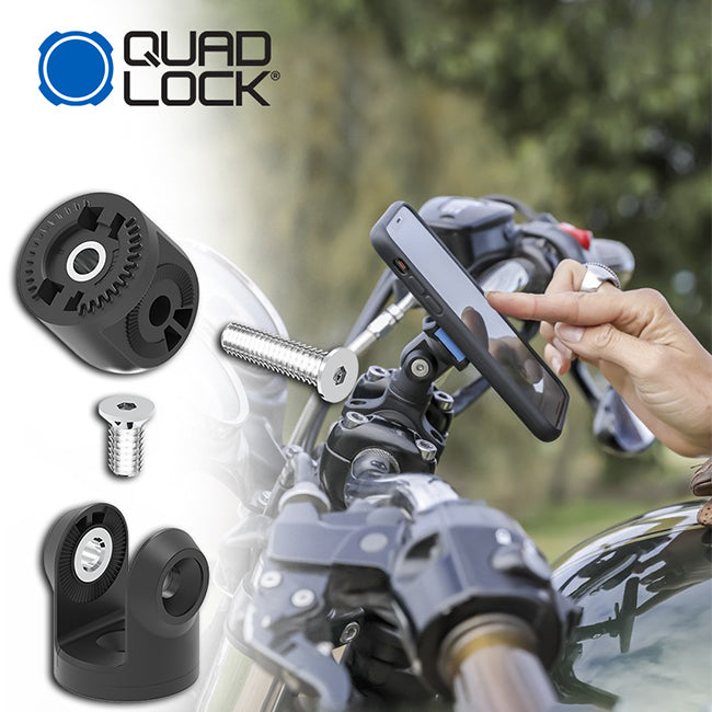 Load image into Gallery viewer, Quad lock Motorcycle Knuckle Adaptor

