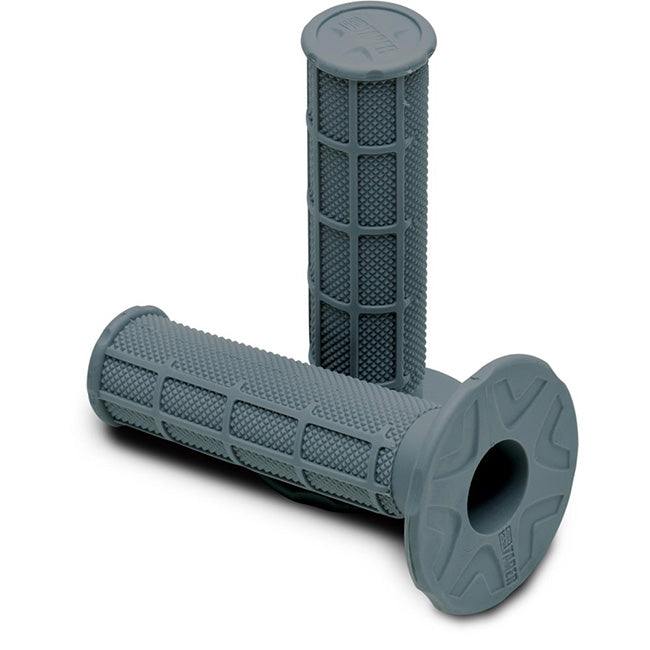 Load image into Gallery viewer, MX Single Density Grips - Half Waffle - Dark Grey, Medium Compound
