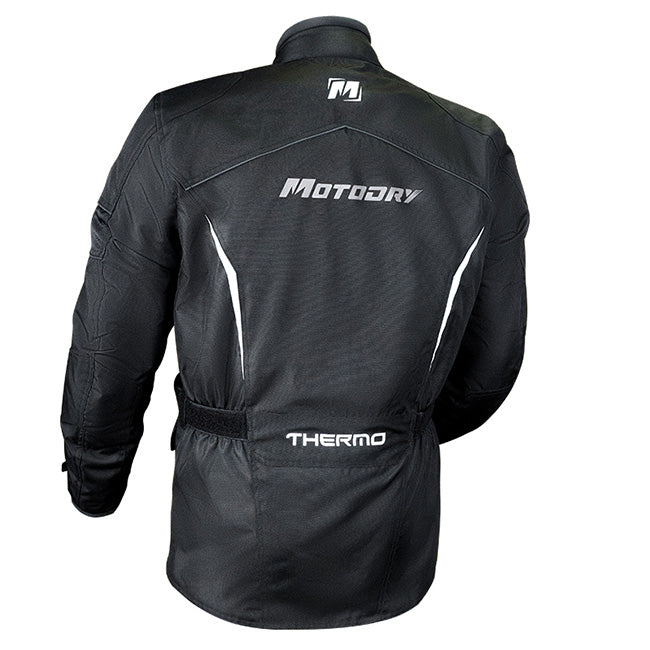 Load image into Gallery viewer, MOTODRY Thermo Jacket Black
