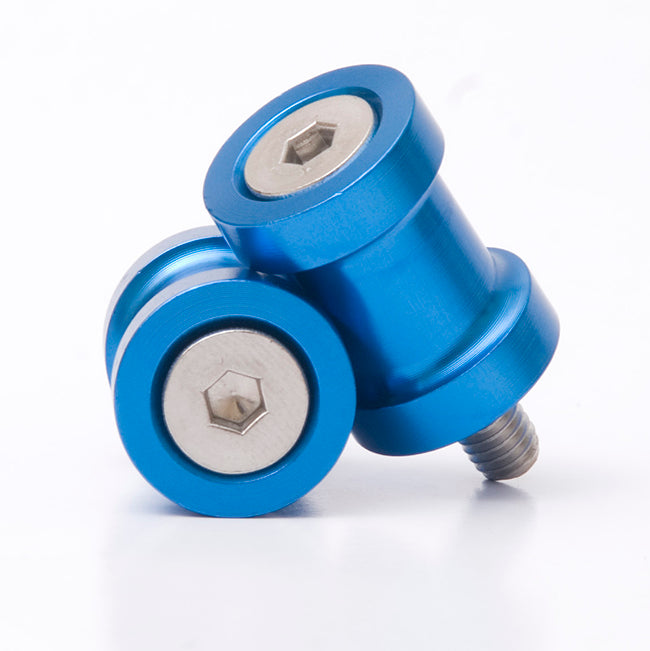 Load image into Gallery viewer, R&amp;G Paddock Stand Bobbins Blue
