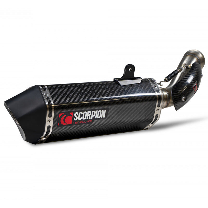 Load image into Gallery viewer, 890 Duke Serket Parallel Slip-on Carbon Fibre Sleeve 2020-2023
