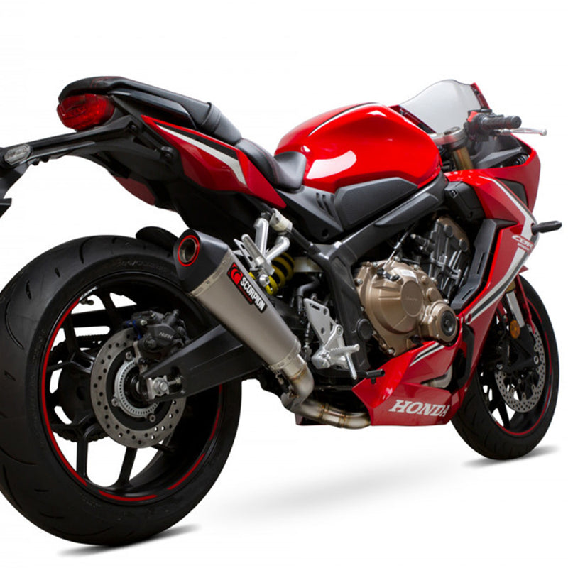 Load image into Gallery viewer, SERKET TAPER FULL SYSTEM TITANIUM, HONDA CBR 650 R 2019 - 2020
