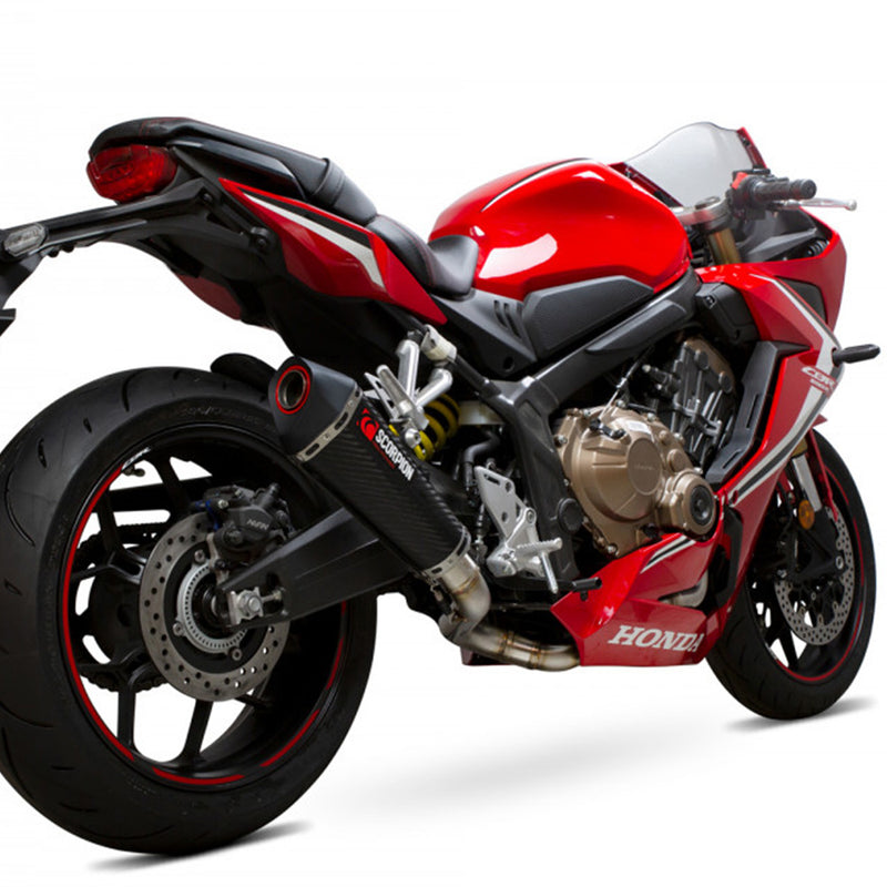 Load image into Gallery viewer, SERKET TAPER FULL SYSTEM CARBON, HONDA CBR 650 R 21-CURRENT
2021 - 2022
