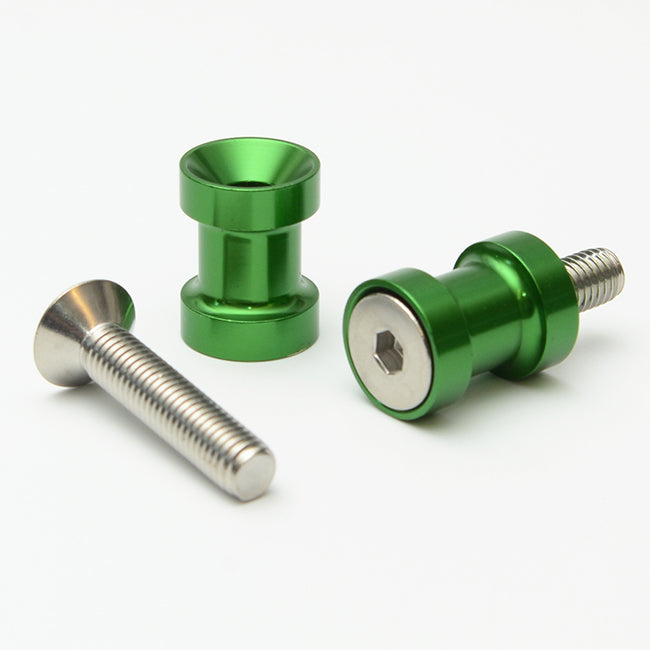 Load image into Gallery viewer, R&amp;G Paddock Stand Bobbins Green
