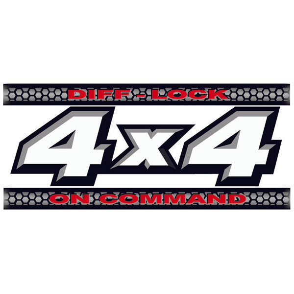 Load image into Gallery viewer, 700.3010 Yamaha 4X4 Diff Lock Sticker 120mm
