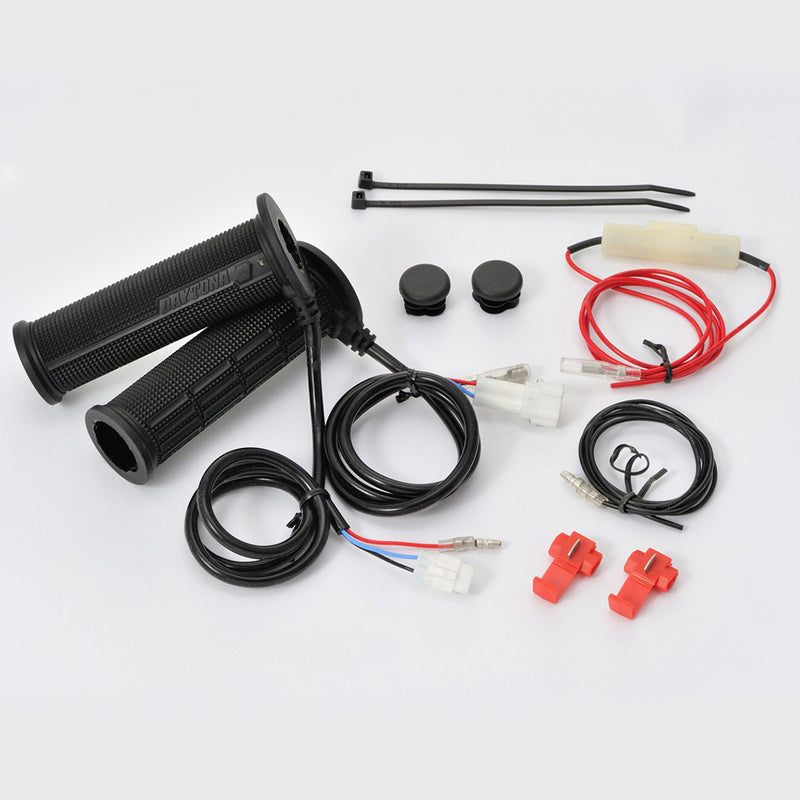 Load image into Gallery viewer, DAYTONA HEATED GRIPS 4-LEVEL 22.2MM OPEN END
