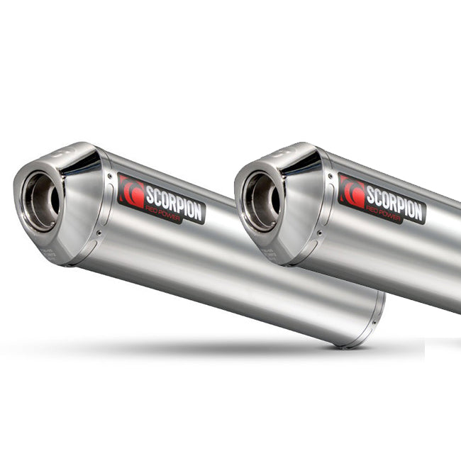 Load image into Gallery viewer, SCORPION Factory Stainless Round Pair
