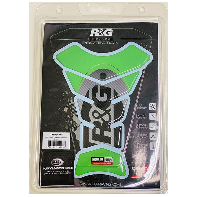 Load image into Gallery viewer, R&amp;G Factory Tank Pad Kawasaki Green
