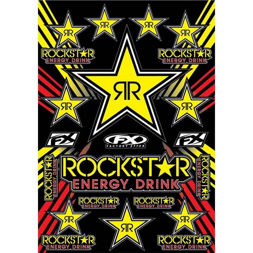 Load image into Gallery viewer, FX15-68702 Factory Effex Rockstar Energy Stickers
