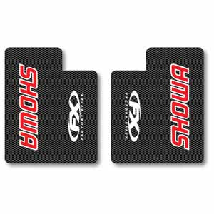 Load image into Gallery viewer, FX02-7010 - FX Upper Fork Carbon Fiber Look Showa red
