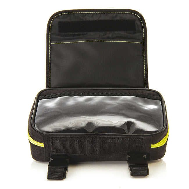 Load image into Gallery viewer, Rear mudguard Toolbag black_yellow
