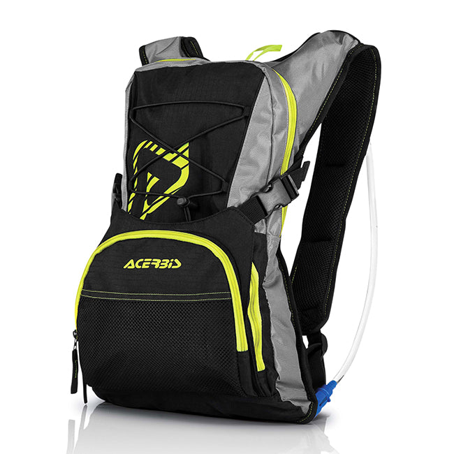 Load image into Gallery viewer, H20 Drink Backpack Black Yellow
