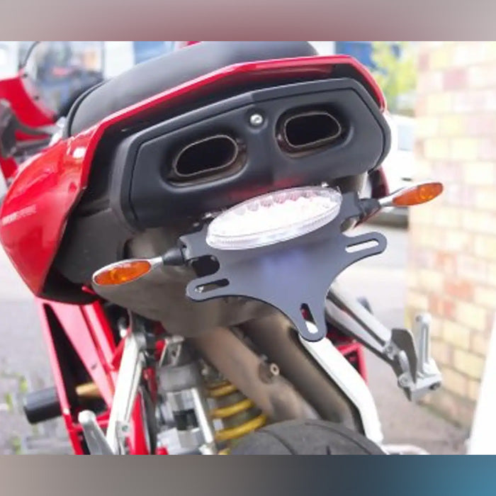 Load image into Gallery viewer, Tail Tidy for Ducati 749/999 (with R&amp;G LED Micro Indicators included)
